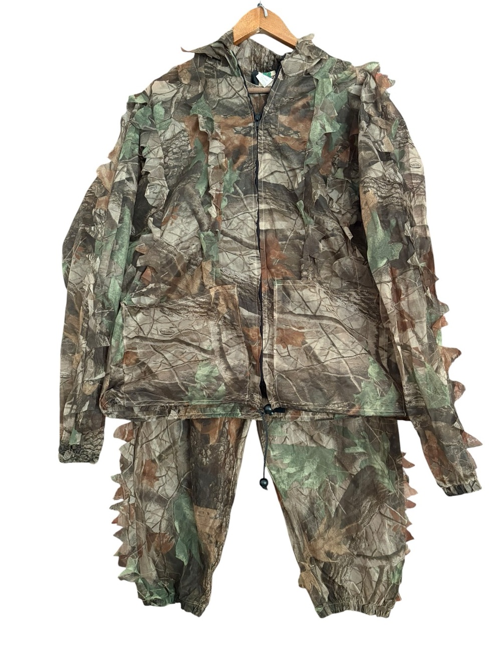 RedHead 3D Evolution Leafy Camo Suit Lightweight Mesh Set Sz S/M
